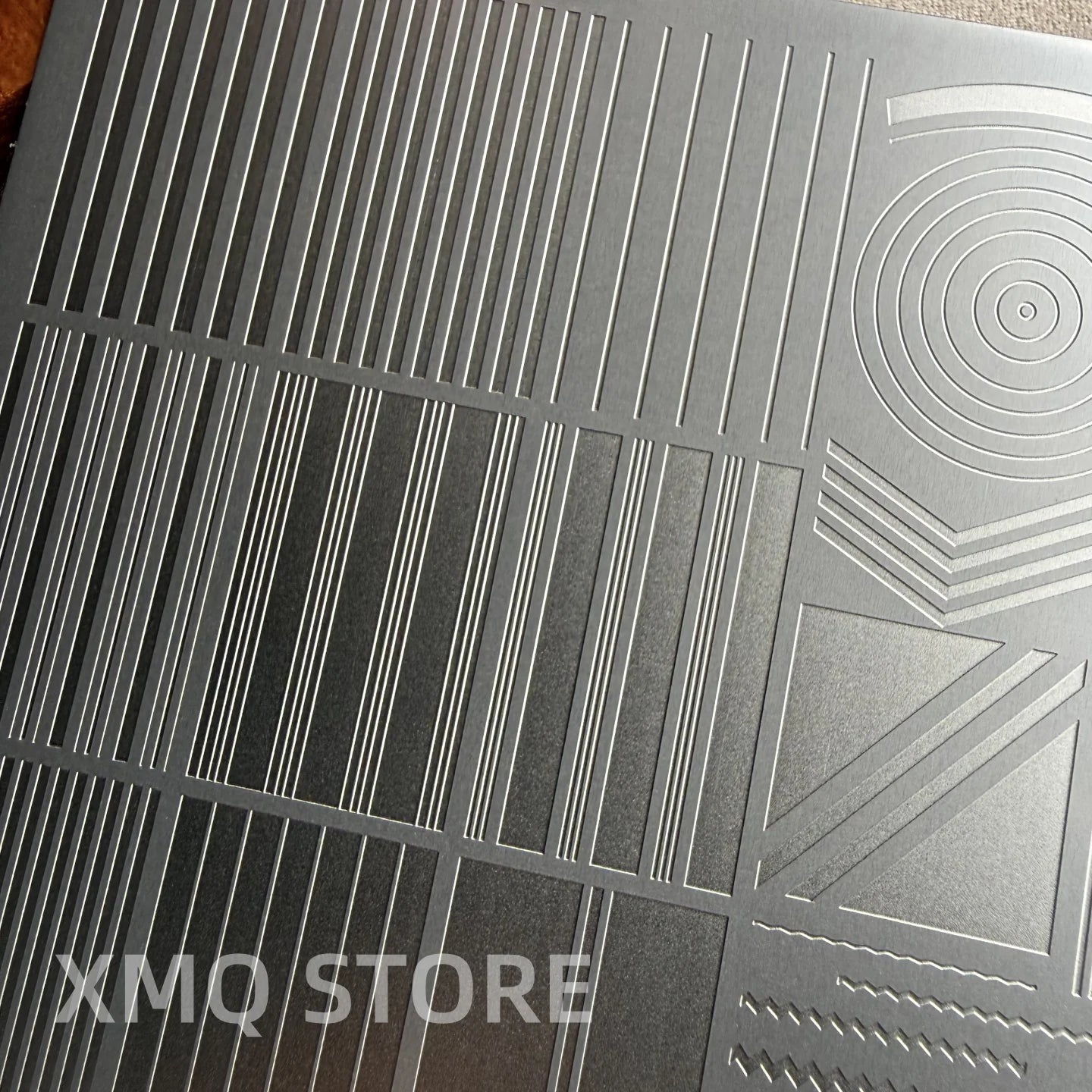 XMQ NAIL ART STAMPING PLATES LINES TEMPLATES LETTERS IMAGEPLATES