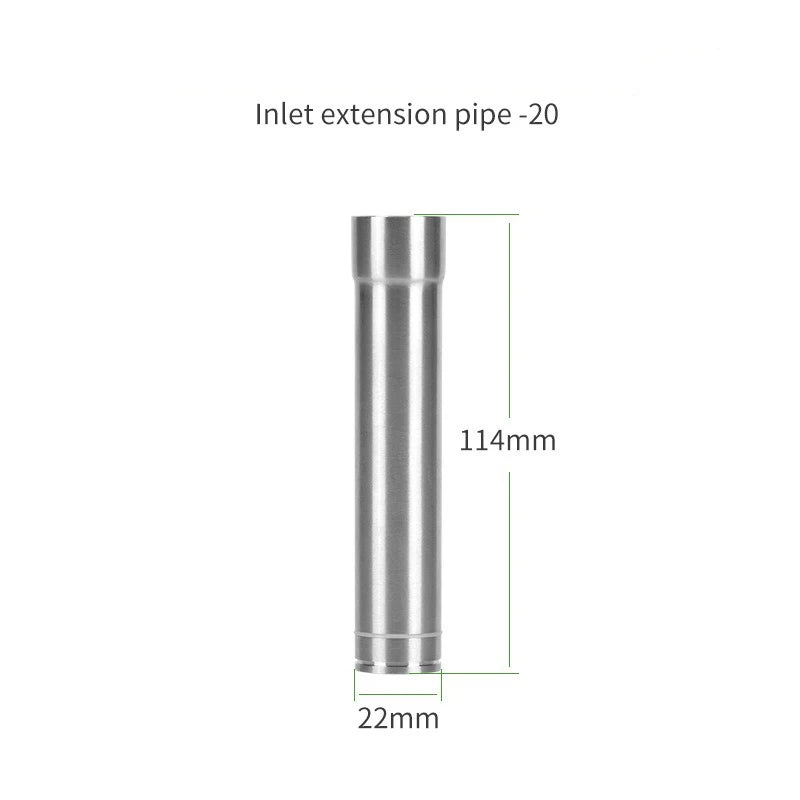WYIN Aquarium filter stainless steel filter tube oil film outlet docking inner diameter water pipe 12-16-20MM fish tank filter