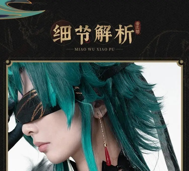 Halloween XIAO Costumes Hanfu Game Genshin Impact XIAO clothes Cosplay Costume Anime Costume Outfit Full Set