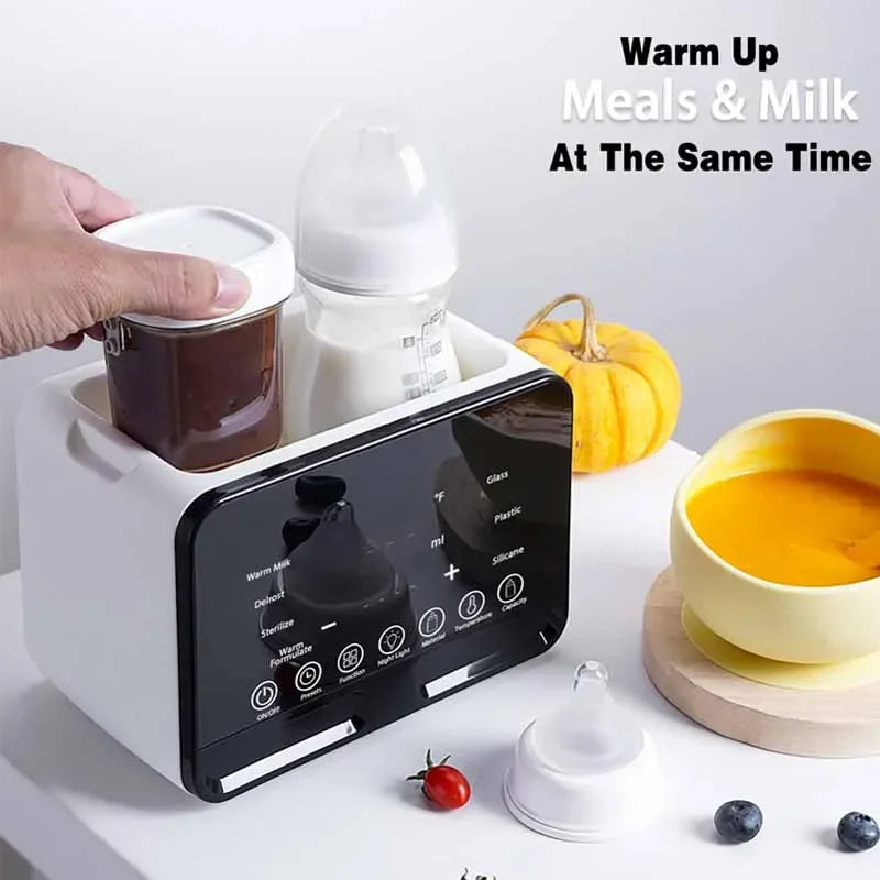 Baby Bottle Warmer Multifunction Sterilizer Accurate Temperature Control Fast Milk Bottle Warmers with Timer Newborn Accessories