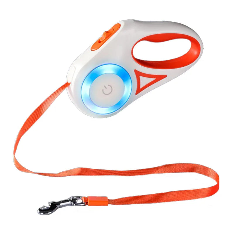 3/5m Nylon Dog Leash Automatic Retractable Durable Lead Automatic Retractable Traction Flexible Small Medium Dogs Pet Products