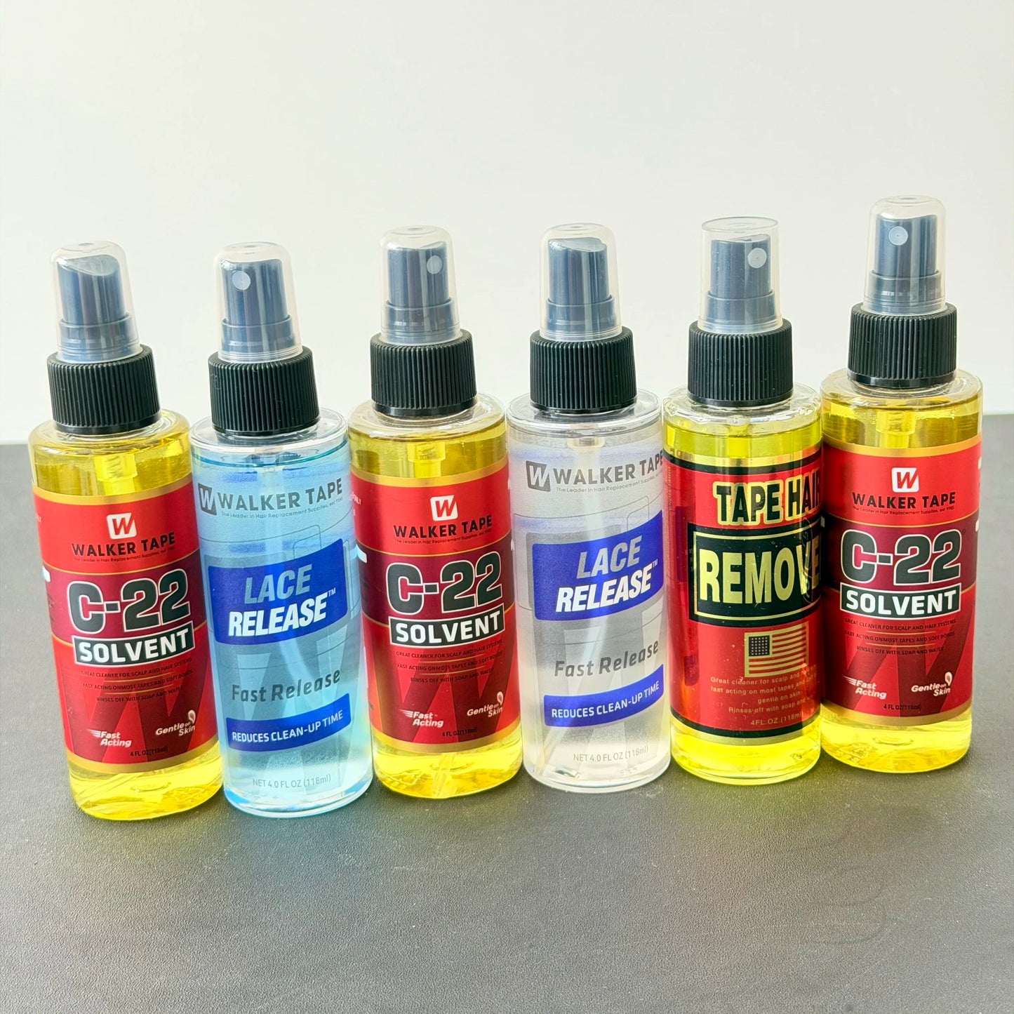 C-22/bottle Solvent Spray Remover for Lace Wigs Toupee Adhesive Removers Wig Glue Remover for Tape Hair Extensions
