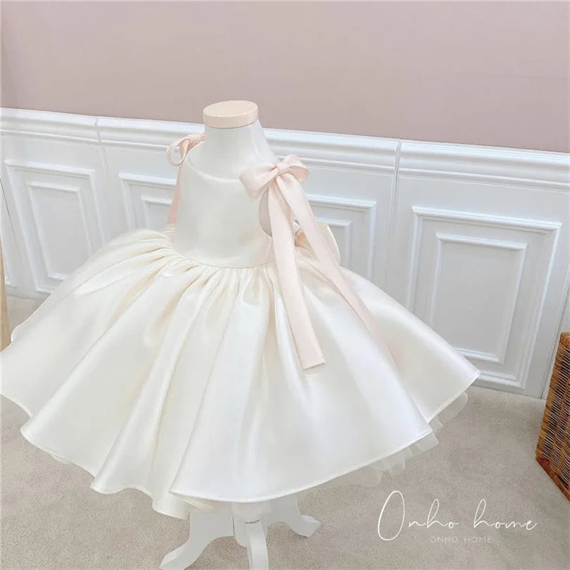 Baby Girls Dress 1 Year Birthday Party Baby Dress Princess Party Wedding Kids Dresses For Girls Infant Baptism Christening Gowns