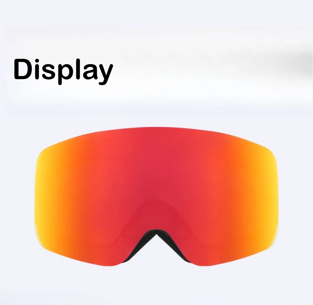 Double Layer UV400 Ski Goggles Anti-Fog Anti-UV UV400 REVO TPU Glasses Eyewear for Adult Skiing Outdoor Sports Snowboard Winter