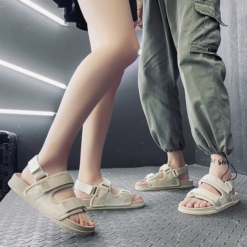 Hot Sale Of The Season New Men's Summer Sandals Beach Sports Slippers Anti-slip Soft Bottom Casual Driving Dual-purpose Slippers