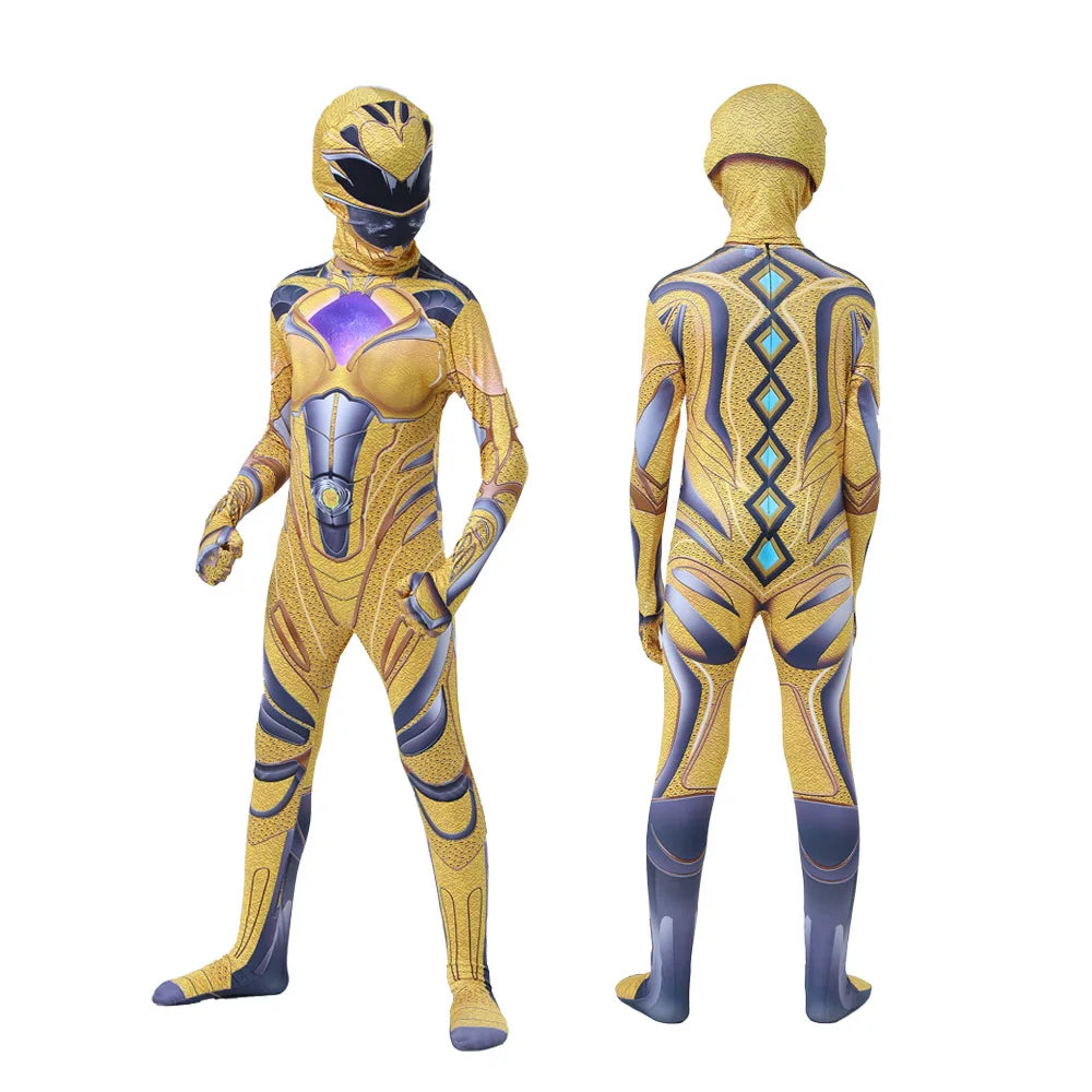 Kid Adult Samurai Sentai Shinkenger Rangers Costume Adult Kids Superhero Cosplay Halloween Birthday Party Jumpsuit Zentai Suit