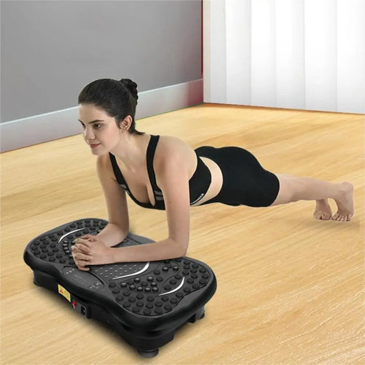 4D Vibration Fat Shaking Machine Music Multifunctional Vibration Platform Plate Anti-slip Foot Shake Whole Body Massager Machine