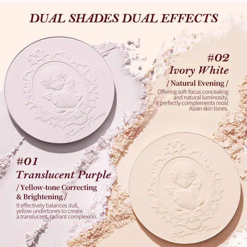 Flower Knows Strawberry Cupid Collection Makeup Set Pressed Powder Solid Perfume Makeup Kit for Women Full Kit Teenagers Make up
