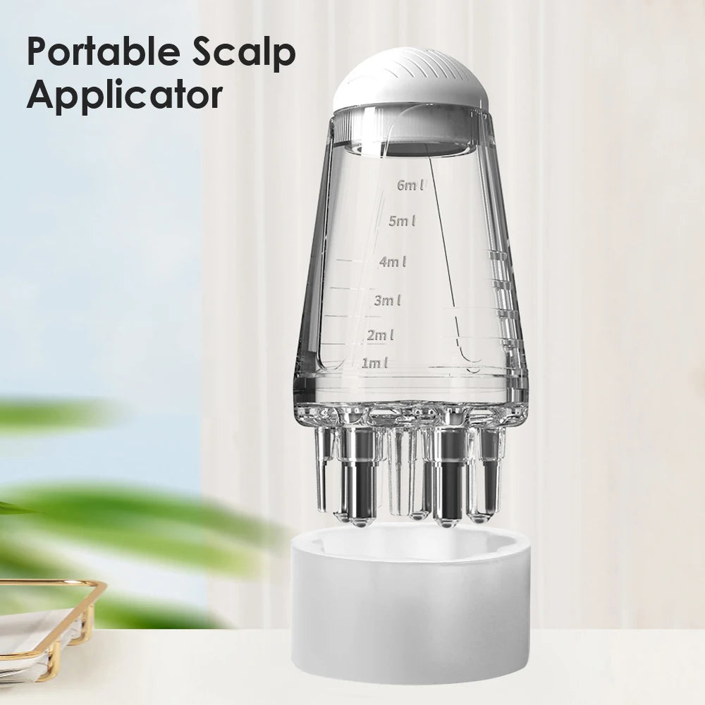 Scalp Applicator Liquid Comb for Hair Scalp Treatment Essential Oil Liquid Guiding Massager Comb Hair Growth Serum Oil Apply