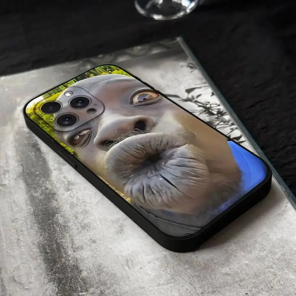 Funny Ugly Man Soft Phone Case For iPhone 17 16 15 14 13 12 11 Pro Max Plus Mini SE Air 16e Silicone Cover Shell Fundas Skin
