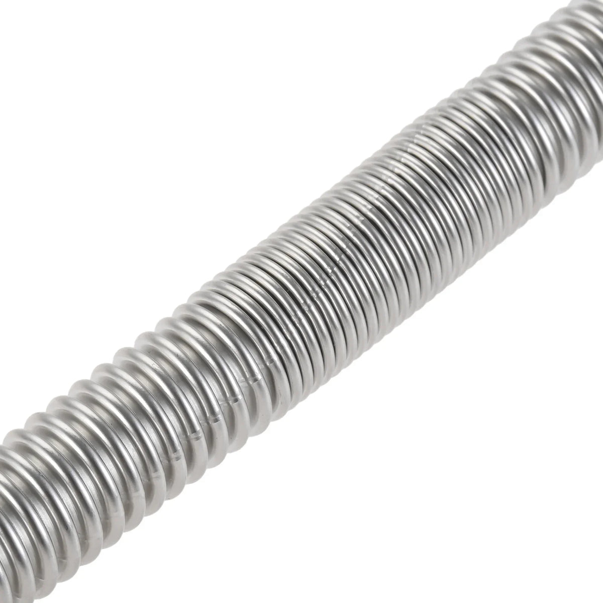 1pc Propane Fire Pit Corrugated Hose Tube Stainless Steel 24" Corrugated Pipe +Adapters 1/2" NPT Male/Female Strove 3/8" Connect