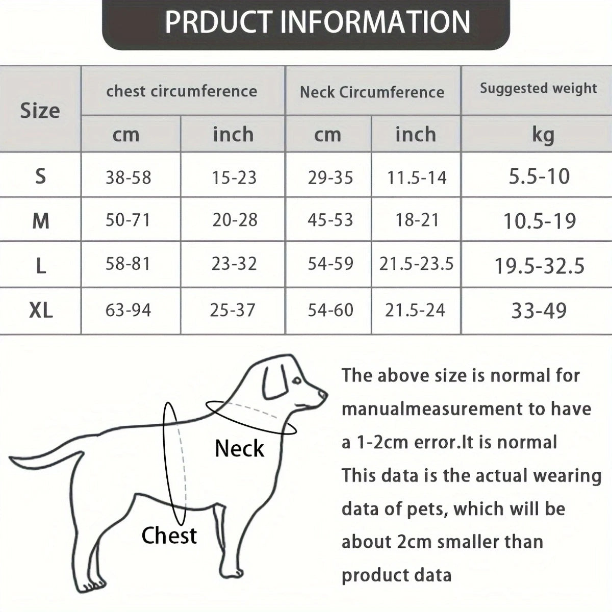 Dog Harness Reflective Breathable and Adjustable No-Pull Dog Vest Harness for Small Medium Large Dogs