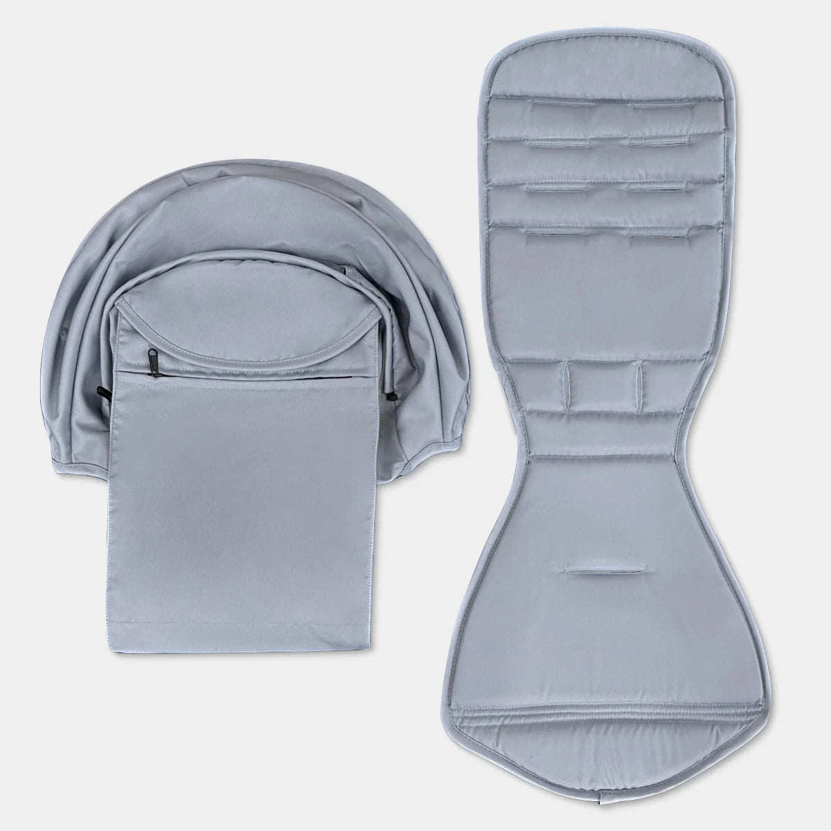 New 175 Cover Seat Cushion Compatible With Babyzen yoyo Cover Seat Mattress With Back Zipper Pocket Stroller Accessories