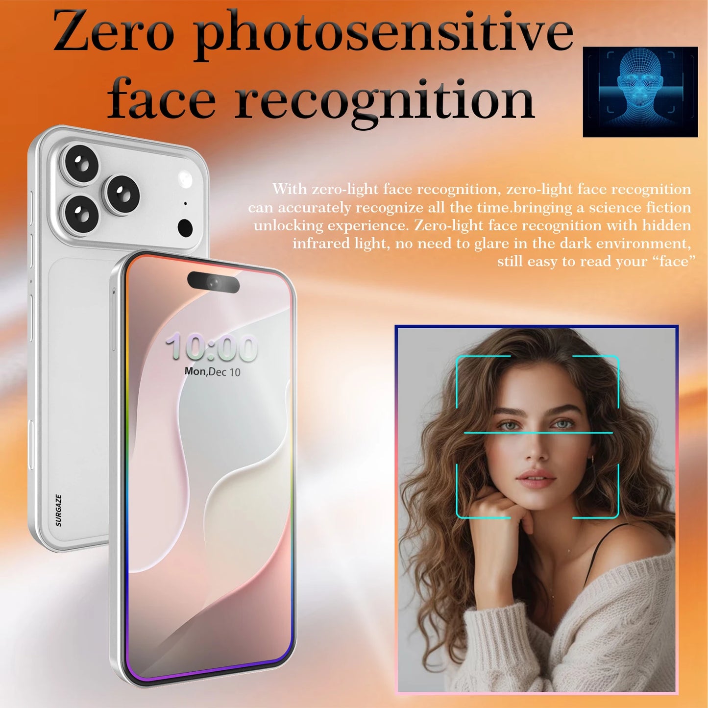 SURGAZE 2026 Global Version i17 Pro Max Smartphone 3200mAh Battery 5.3Inch Phone 5G Network Mobile Phone Arrival