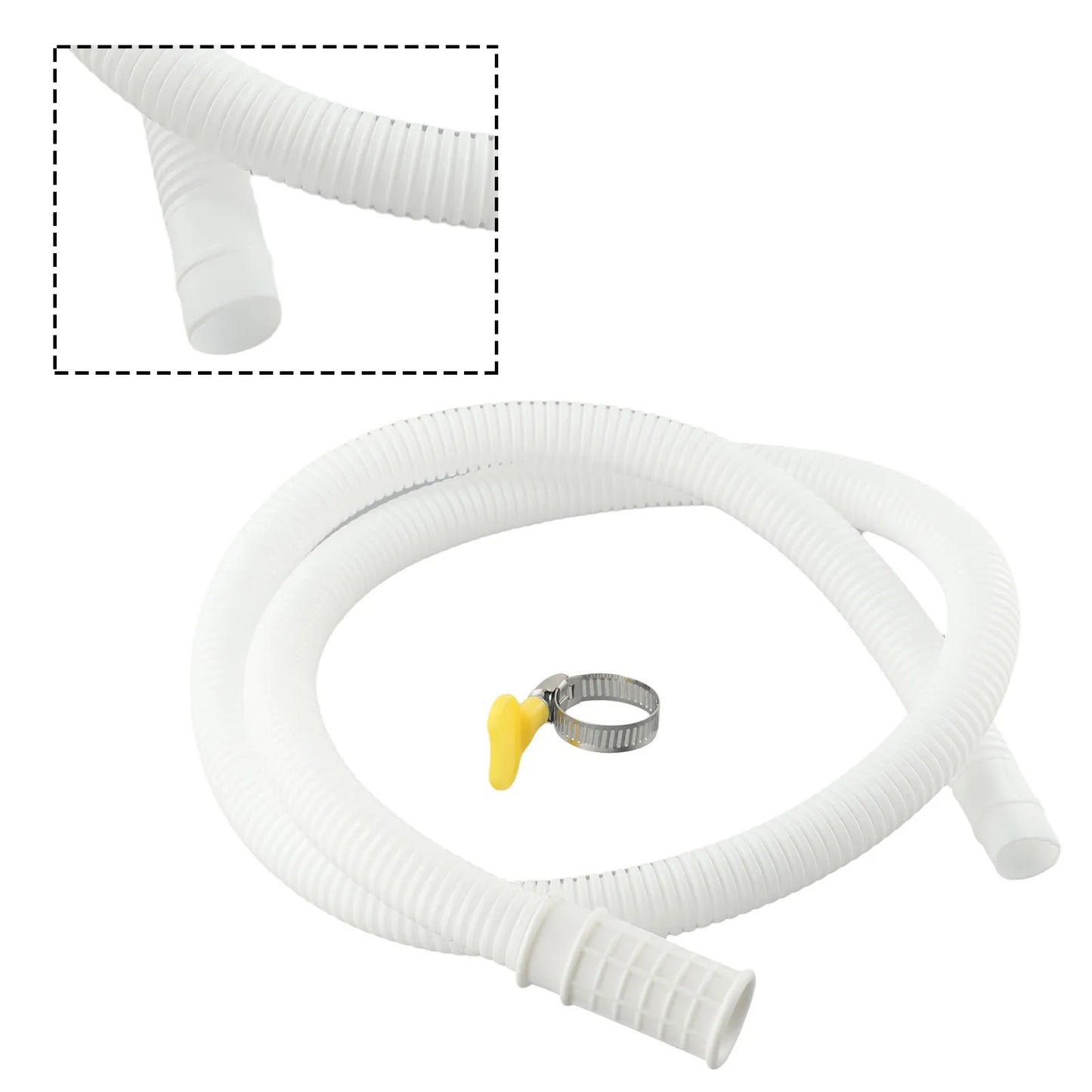 1M Swimming Pool Hose Water Hose Inground Swimming Swimming Cleaner Pipe Suction Vacuum Replacement Pool Hose Diameter 17mm