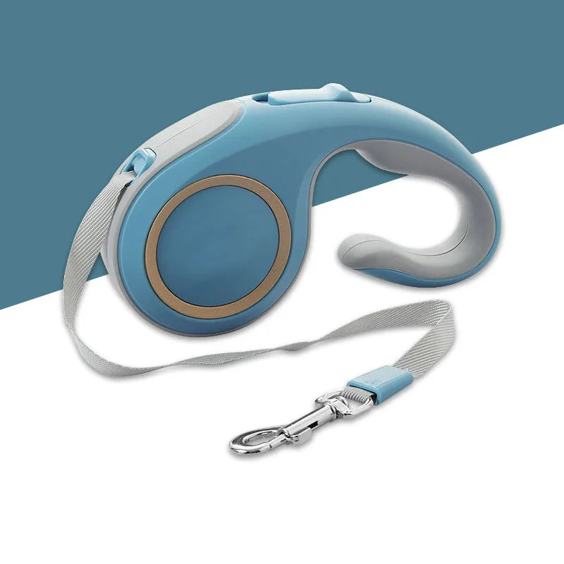 3/5m Nylon Dog Leash Automatic Retractable Durable Lead Automatic Retractable Traction Flexible Small Medium Dogs Pet Products