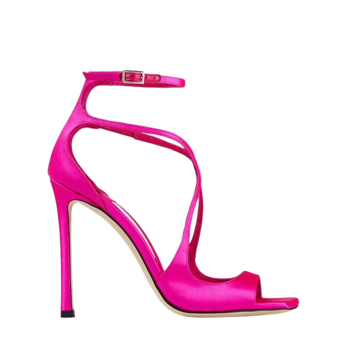 Summer New Fashionable High-heeled Women's Open Toed Sandals Dance Shoes Party Sexy 34-44 Large Women's Shoes