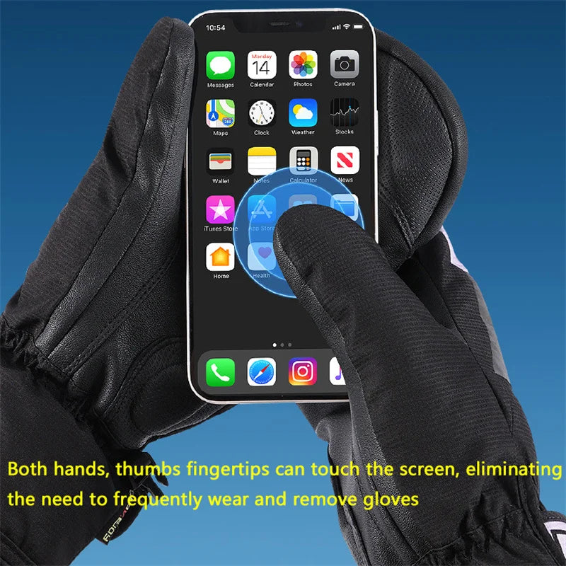 3M Thinsulate Ski Gloves Women Men Windproof Breathable Waterproof Thermal Winter Warm Snow Skate Mittens Snowboard Accessories