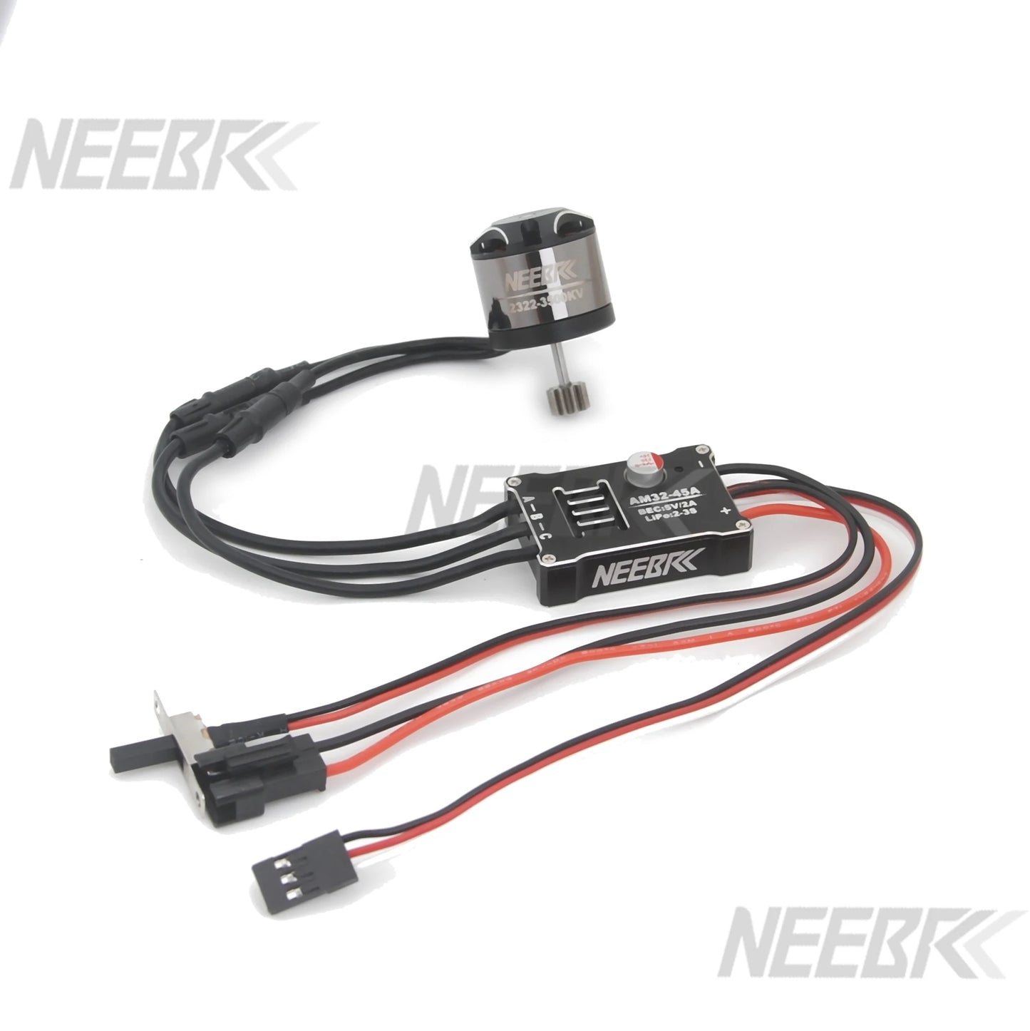 1/12 RC MN Car MN82 MN99 MN168 MN78 Upgrade Kit 2322 2600KV 3500KV Brushless Motor AM32 45A ESC SM3.0/T Plug Model DIY Parts