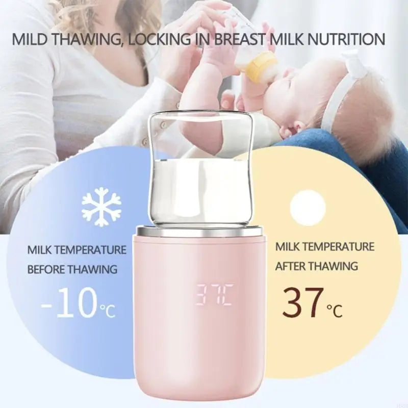 Portable Bottle Warmer Rechargeable Bottle Warmer Hassle Feeding J60B