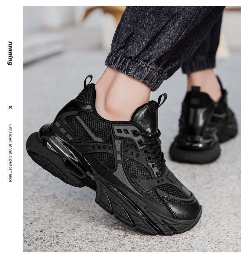 High Quality Casual Sports Elevator Shoes Height Boosting Dad Shoes for Men Hidden Heels Increase Insole 8CM Unisex Lift Sneaker