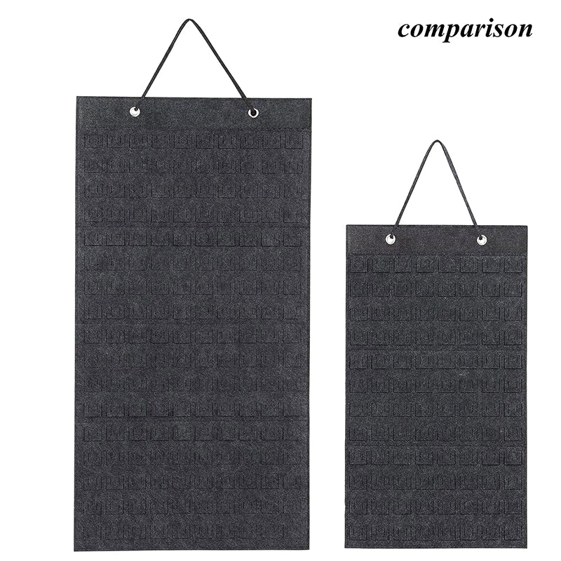 Earrings Hanging Organizer Wall Earring Holder Soft Felt Hanger For Jewelry Necklace Earring Ring Stud Display Holder