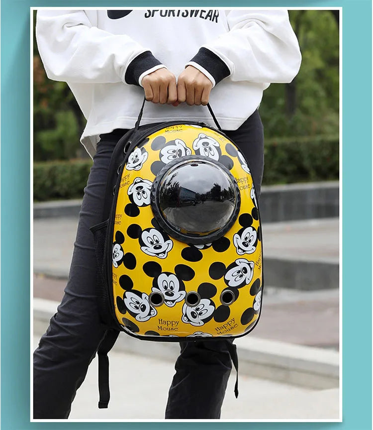 High Quality Window Transport Carrying Breathable Travel Bag Bubble Astronaut Pet Dog Space Capsule Cat Carrier Backpack