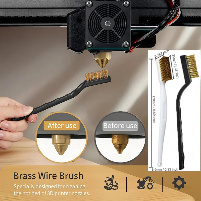 Creality 3D Printer Tool Kit Nozzle Cleaner,File,Engraving Knife,Tweezers,Scraper& Engraving Tools for Maintenance