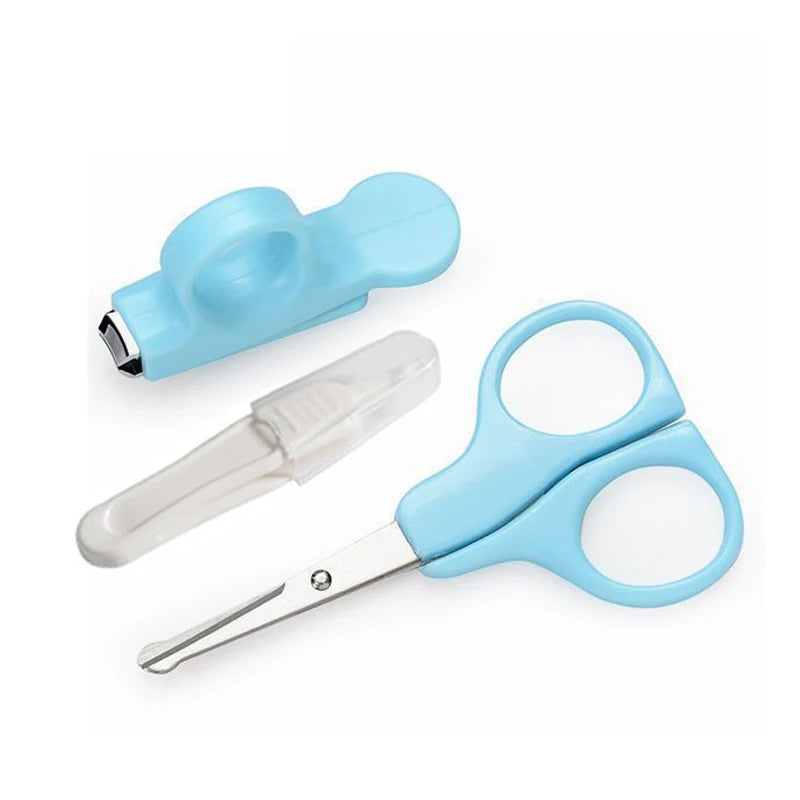 3-in-1 Baby Manicure Kit and Pedicure Set Include Baby Nail Clippers,Tweezers,Scissors