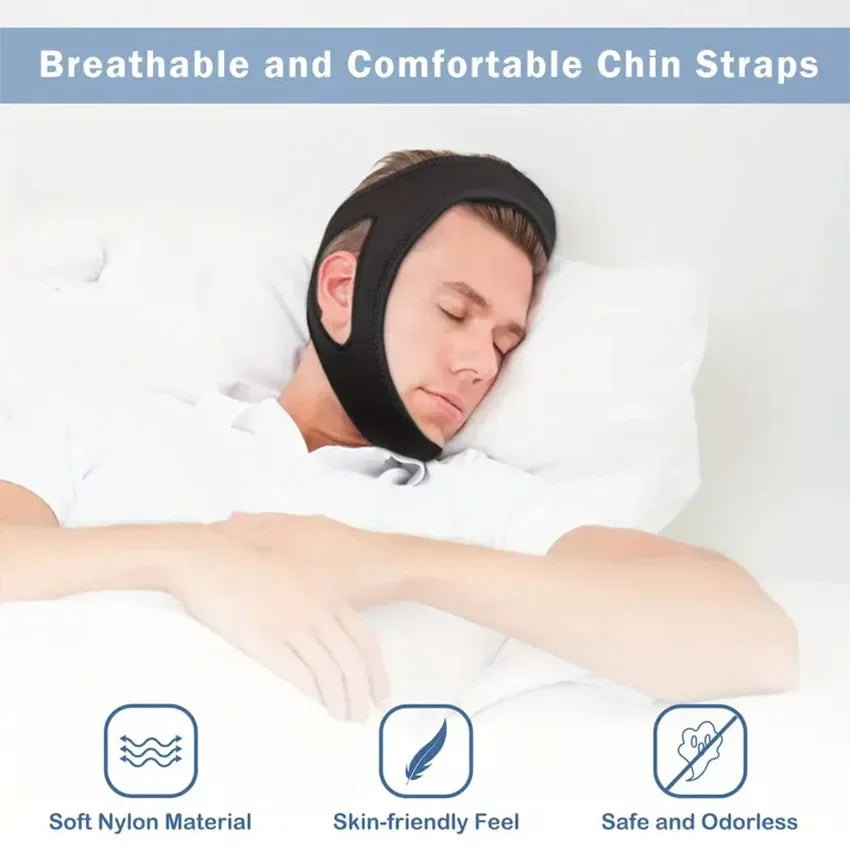 Anti-snoring Band Open Mouth Breathing Corrective Anti-snoring Chin Rest Sleep Open Mouth Rest