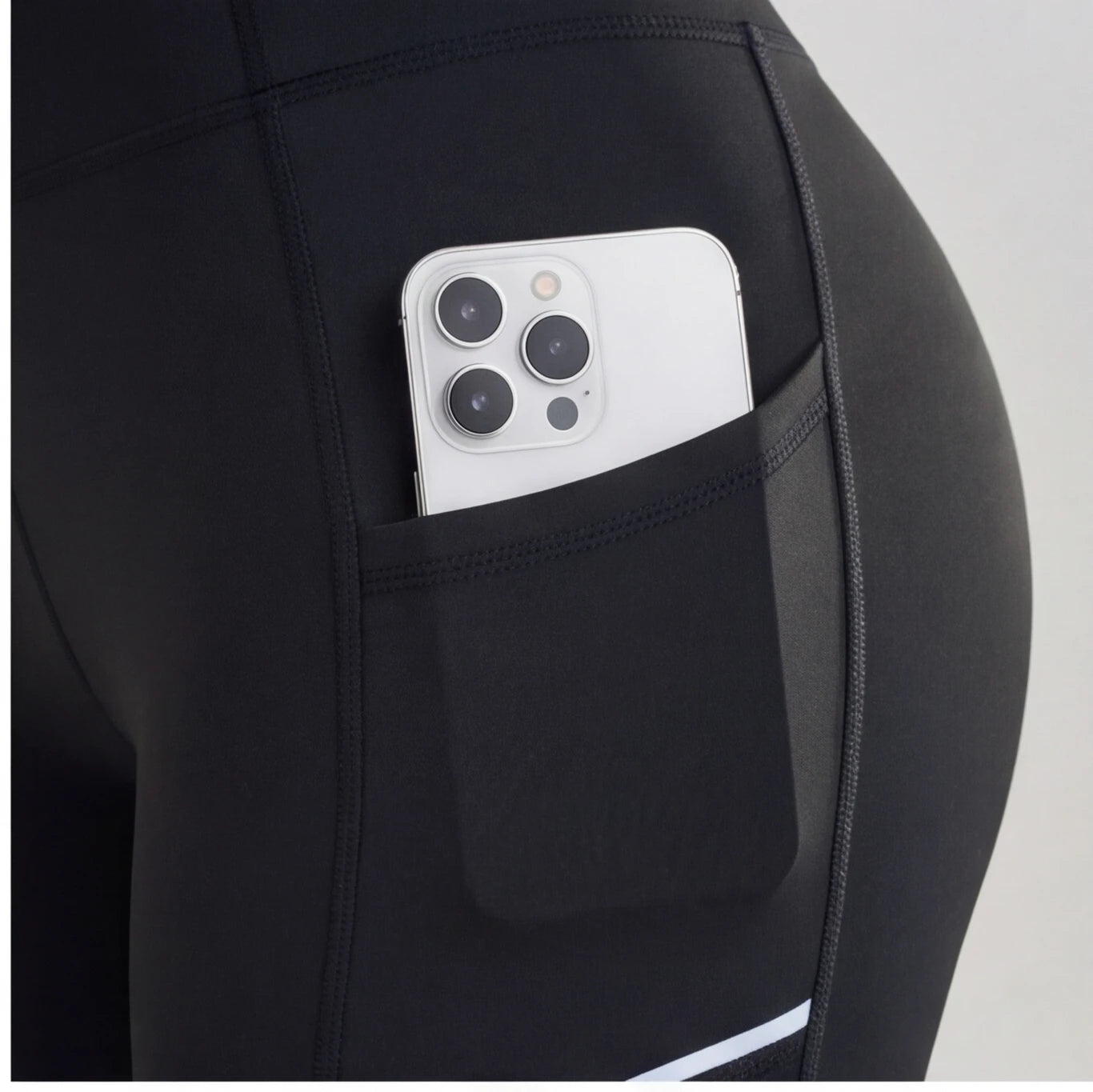Women's High Waisted Biker Shorts with Phone Pocket Tummy Control High Waist Yoga Pants Tummy Control High Waist Yoga Pants