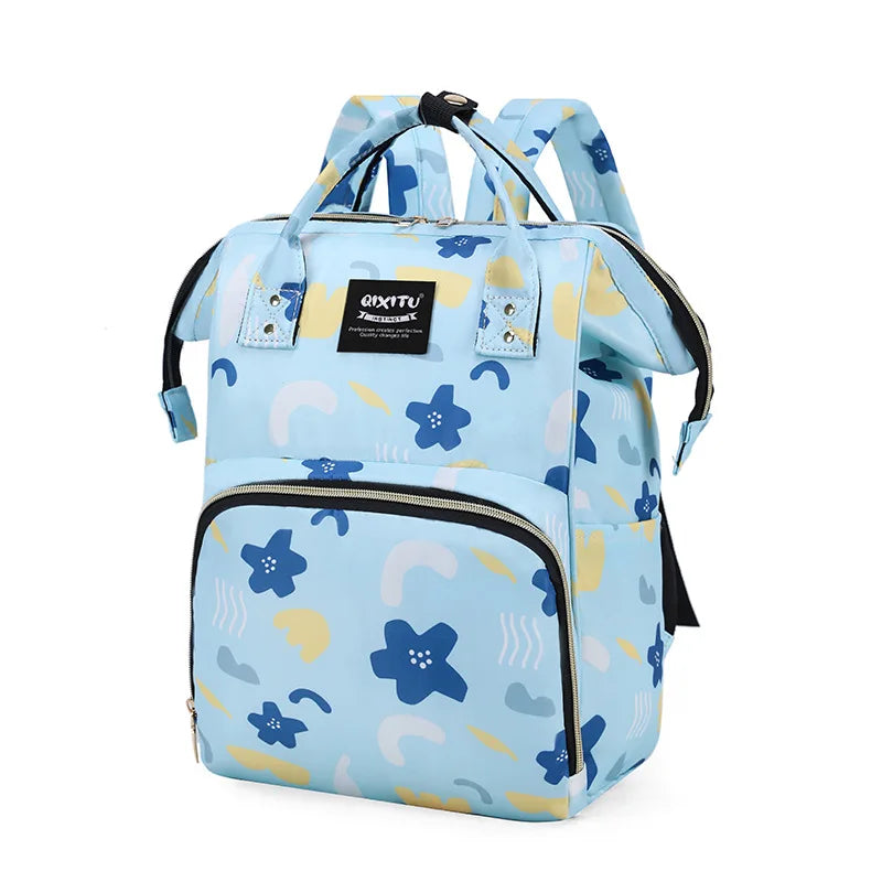 New Fashoin Maternity Bag for Babies Mummy Large Capacity Diaper Bag Backpack Waterproof Outdoor Travel Stroller Baby Cart Bag