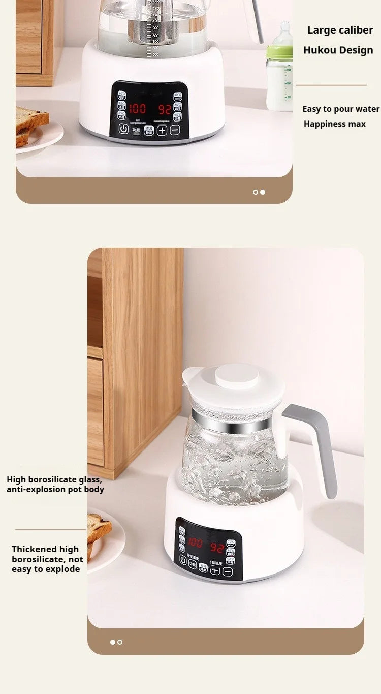 1.3L Household Constant Temperature Kettle, Fast Boiling Kettle, Baby Milk Regulator, Electric Kettle, Durable Health Pot