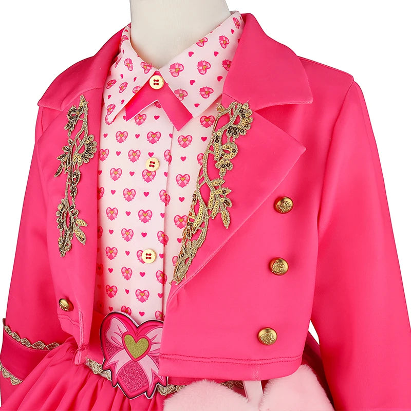 2026 Children Halloween Costume The Rise of Red Costumes Cosplay Movie Red Clothes Outfit Birthday Party Queen Dress With Socks