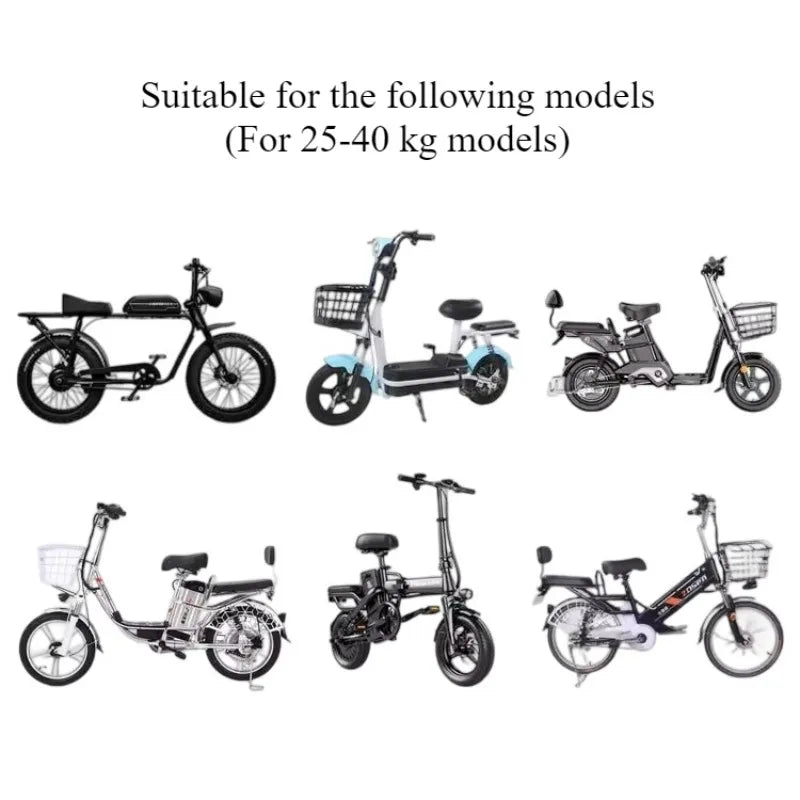 E-Bike Scooter Controller Kit 48V-60V 400W 15-18A Compatible Full Wire Harness for Electric Bicycle Conversion Braking System