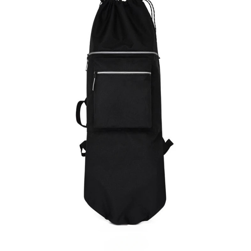 1pc Skateboard Bag, Double Rocking Lightweight Waterproof Yoga Bag, Fitness Surfboard Bag, Large Capacity Shoulder Flip Bag