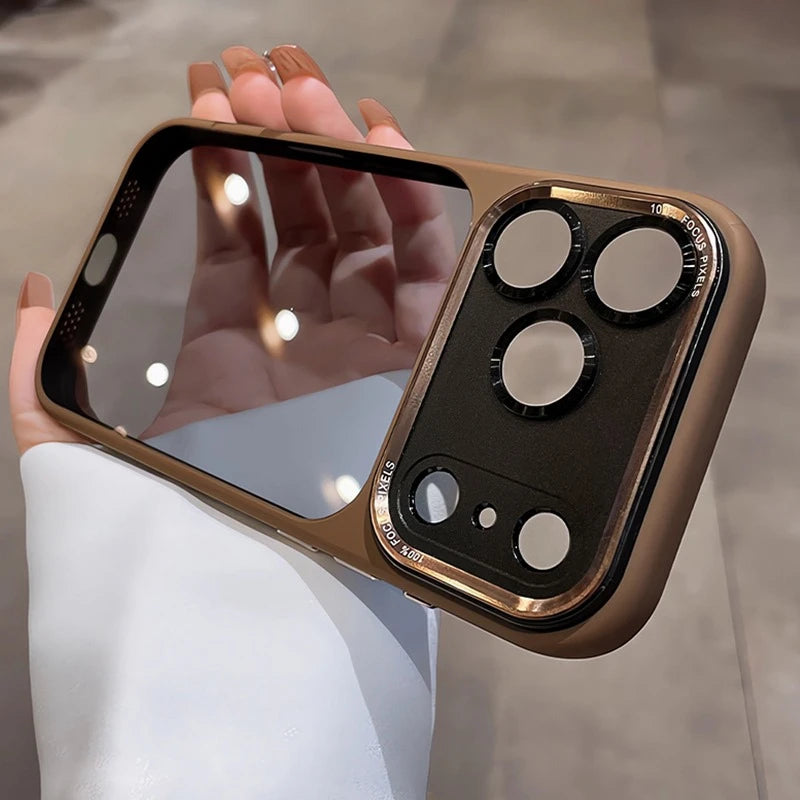 Luxury Transparent Phone Case for IPhone 17 Air 16 15 14 13 12 Pro Max Plus 17Air 17Pro 16Pro i17 Clear Shockproof Bumper Cover
