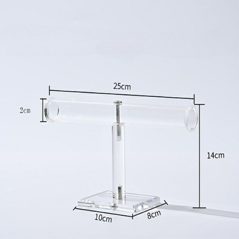 Clear Acrylic Bracelet Holder Stand Jewelry Display Organizer Shelf for Necklaces and Bracelets  Jewelry Packaging & Display