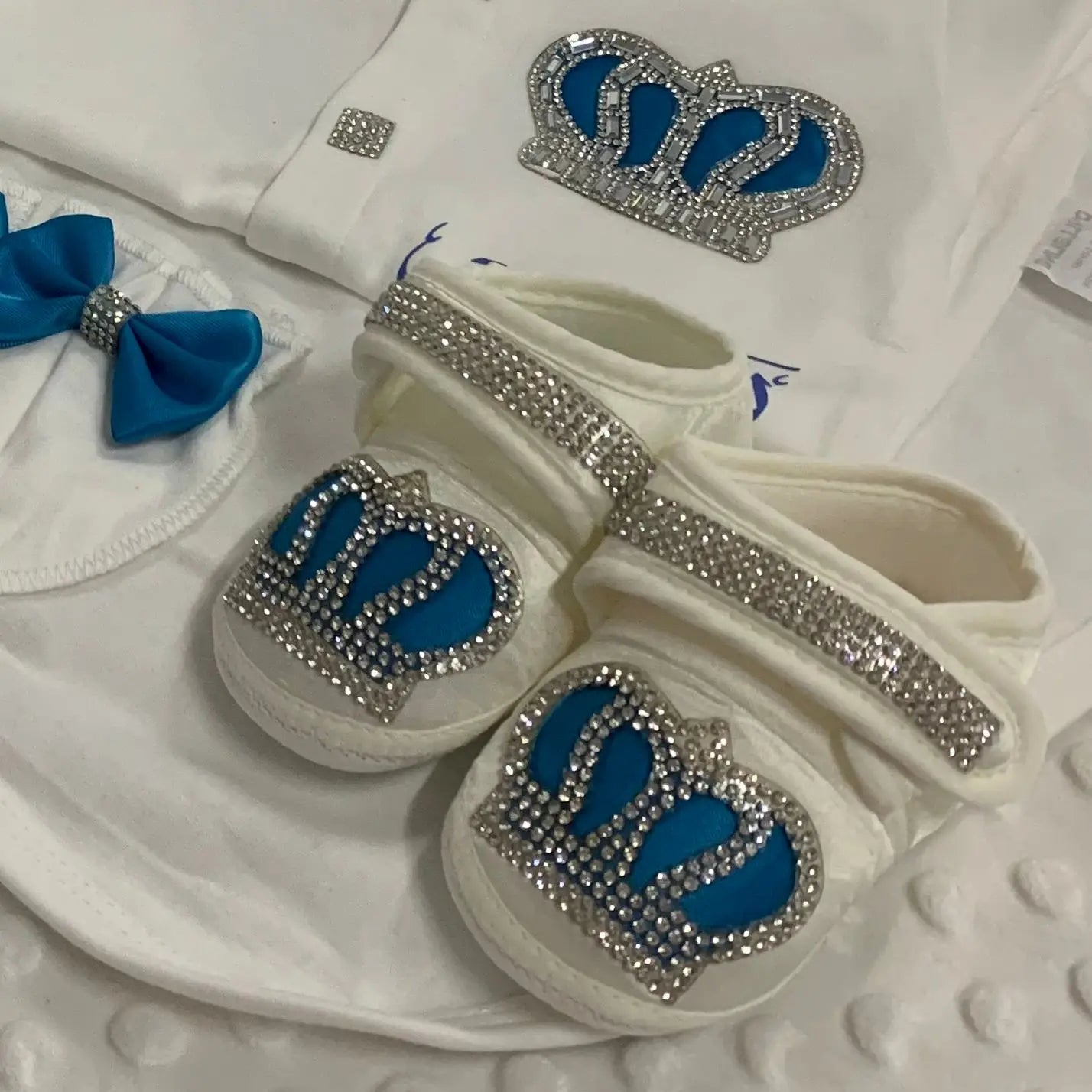 5pcs Newborn Baby Boy Outfits Kids Clothing Real Cotton Infant0 Products Shirt Pants Mittens Receiving Blanket