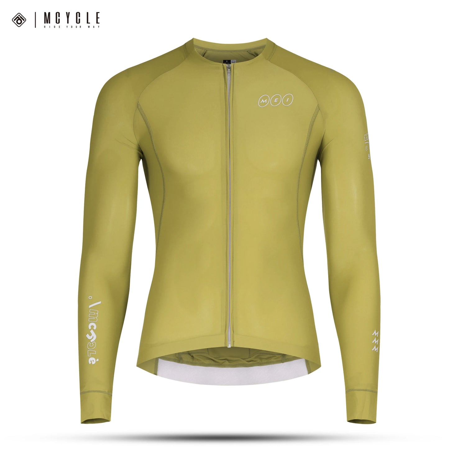 Mcycle New Arrival Men Cycling Jersey Comfortable Quick Dry Bicycle Bike Shirt Top Breathable Long Sleeves Sportswear