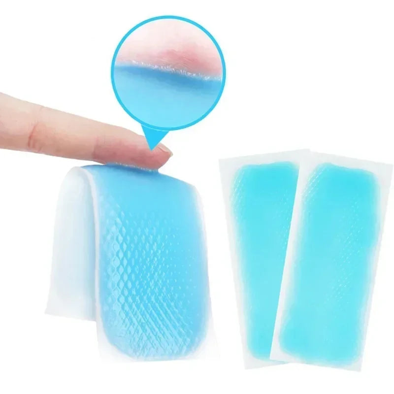 Summer heat dissipation and cooling multi-functional ice patches, adult cooling gel patches relieve fever, pain and discomfort