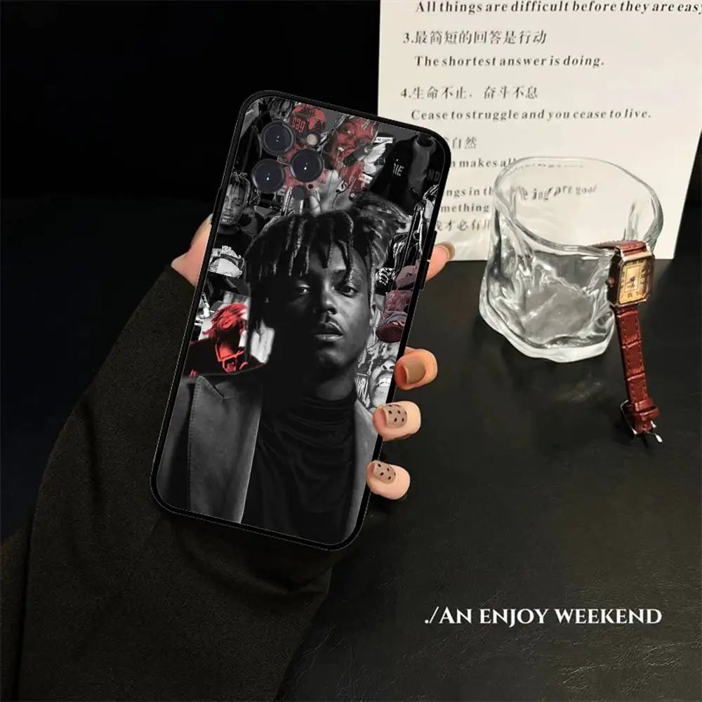 Juice Cool 999 Wrld Phone Case For IPhone 16 17 Air 15 14 13 12 11 Pro Max 16E Plus Fundas