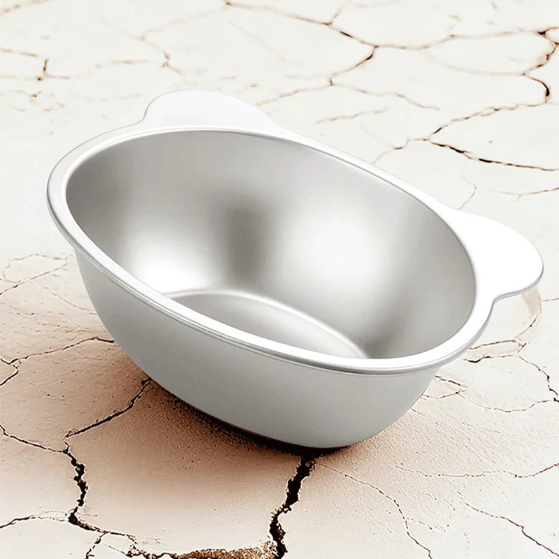 Tilted Cat Bowl Stainless Steel Cat Food Bowls with Metal Stand Food and Water Dish for Cats Kitten Puppies Feeders Cat Supplies