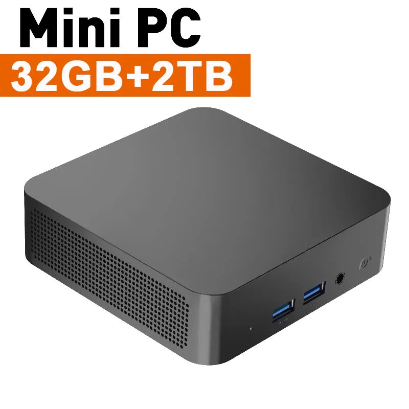 Mini PC Windows 11 Intel N150 Desktop Gaming Portable Computer PC 16GB 32GB RAM 1TB 2TB M.2 SSD MINIPC WiFi6 Office BT5.2 minipc