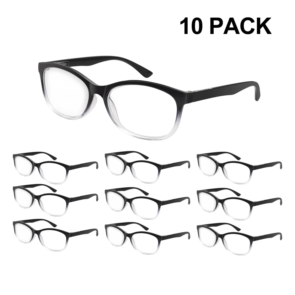 1/2/3/4/10/20pcs Autofocus Power Anti-Blue Light Reading Glasses Smart Blue Light Automatic Zoom Eyeglasses Eye Protection