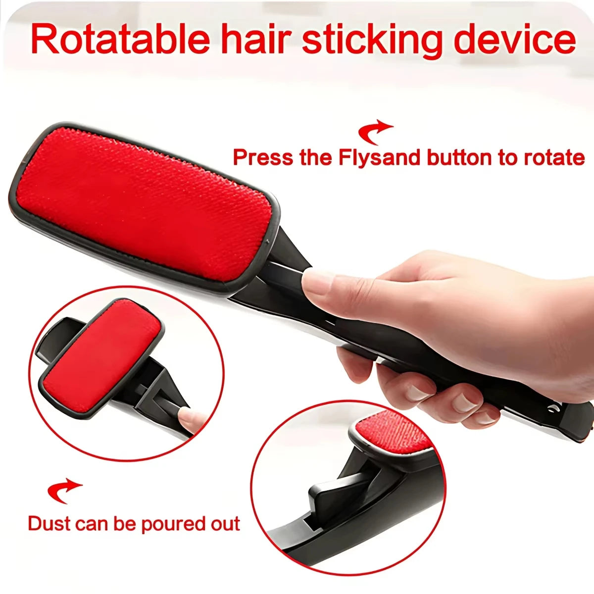 1/3/5/10PCS Magic Lint Dust Brush Pet Hair Remover Clothing Dry Cleaning Swivel Rakish Static Brushes Electrotic Dust Cleaners