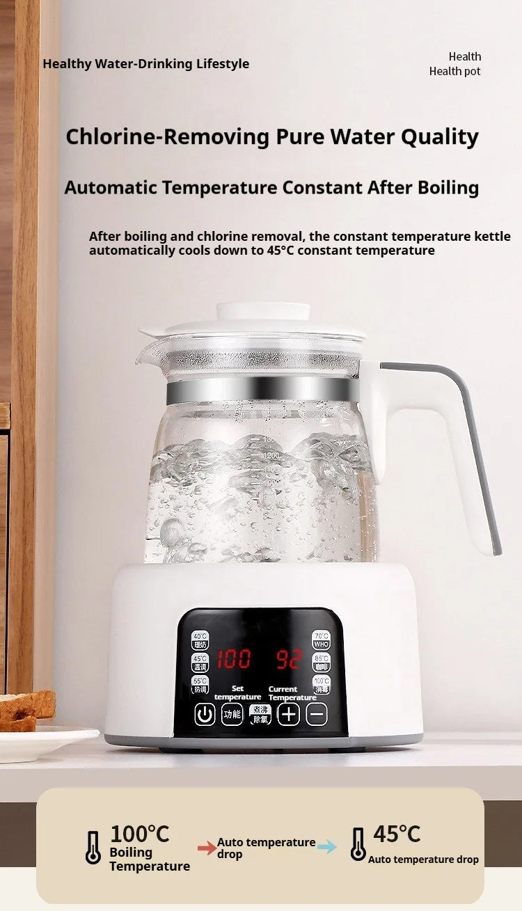1.3L Household Constant Temperature Kettle, Fast Boiling Kettle, Baby Milk Regulator, Electric Kettle, Durable Health Pot