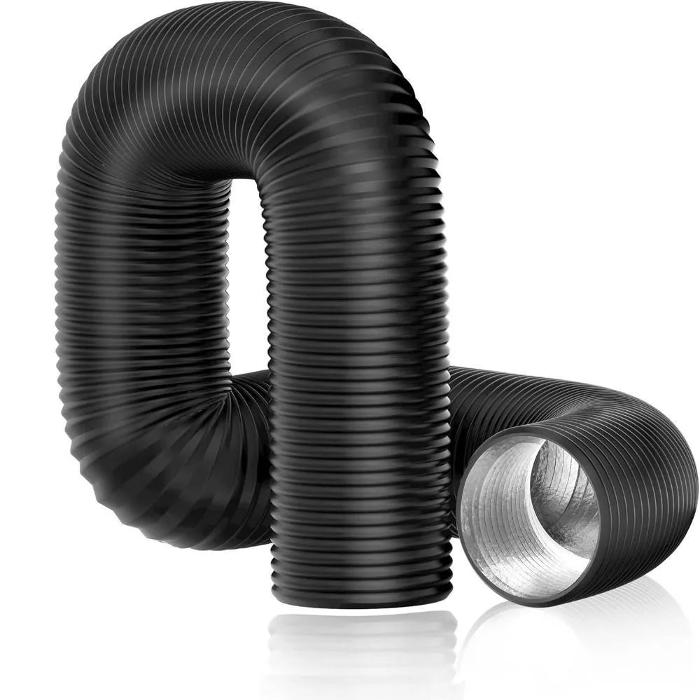 Professional 6/7 inch Dryer Vent Hose Insulated Heavy-Duty Air Ducting Flexible 3 Layer Protection Exhaust Pipe Ventilation