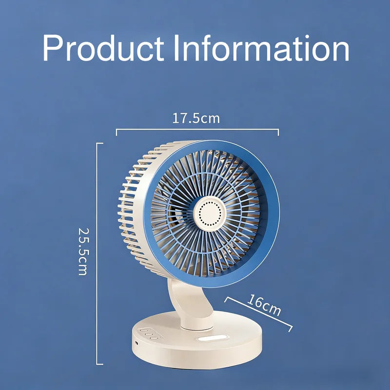 Desktop Wall Mounted Circulating Fan Multifunction Shaking Head Remote Control Quiet Cooling Fan  For Home Office And Student