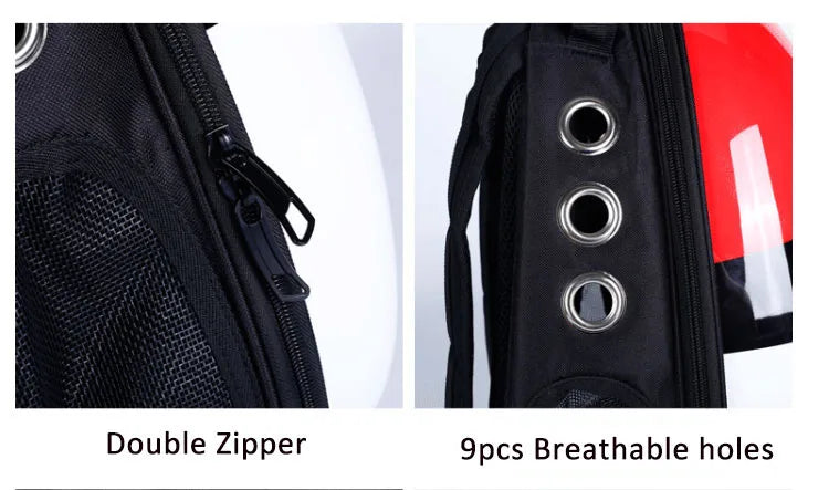 High Quality Window Transport Carrying Breathable Travel Bag Bubble Astronaut Pet Dog Space Capsule Cat Carrier Backpack